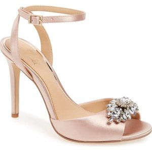 Hayden jeweled sandals by Badgley Mischka